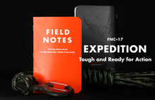 Load image into Gallery viewer, Field Notes Journals - 3 pack Expedition Waterproof Edition
