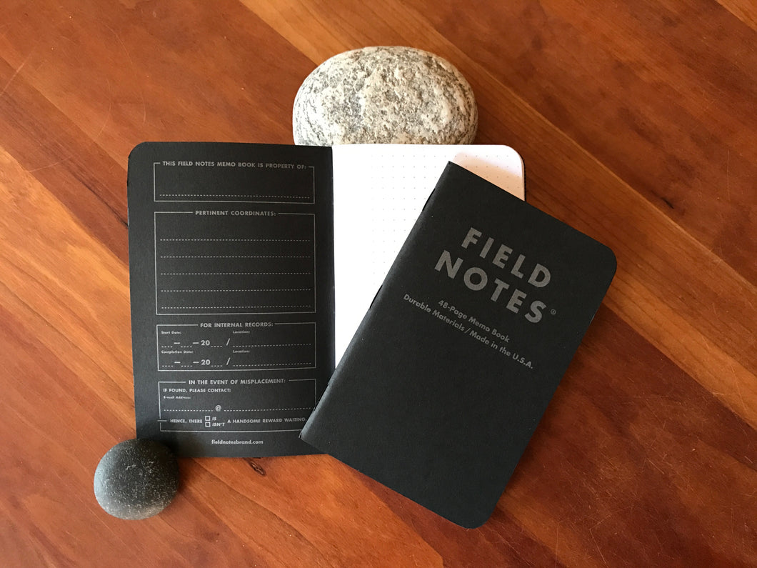 Field Notes Journals 3-pack